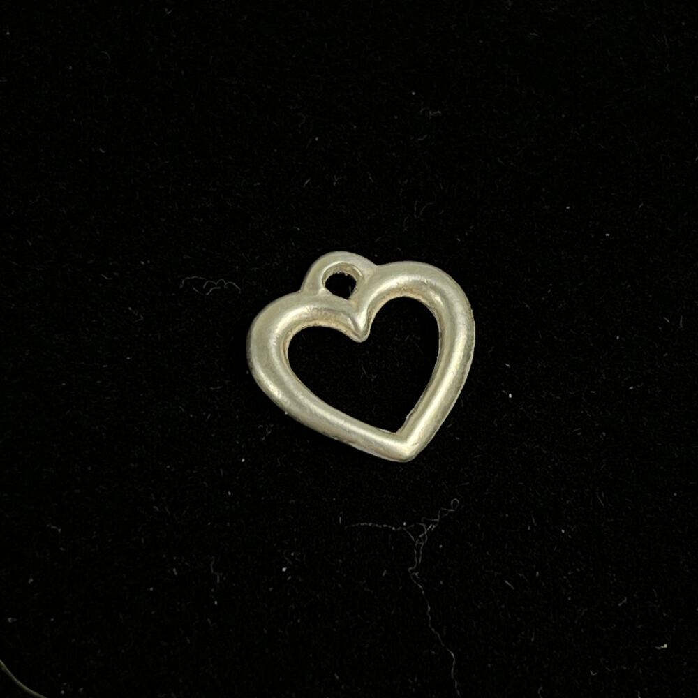 James Avery Sterling Silver Open Wire Heart Charm AVERY STER